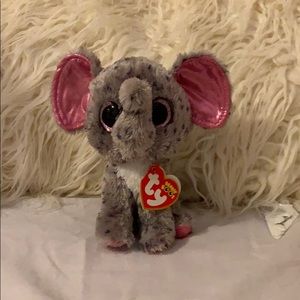 Specks the elephant beanie boo.